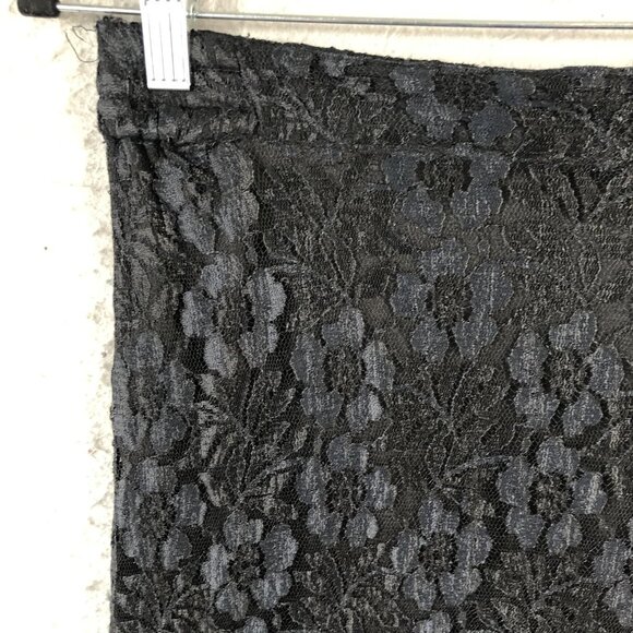 Scully Skirt Womens Small Lace Midi Floral Crochet Boho Whimsigoth Fairy Grunge - Picture 9 of 13